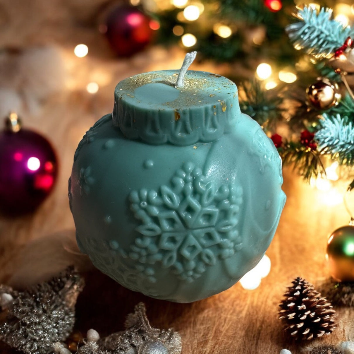 Christmas Ornament Candles