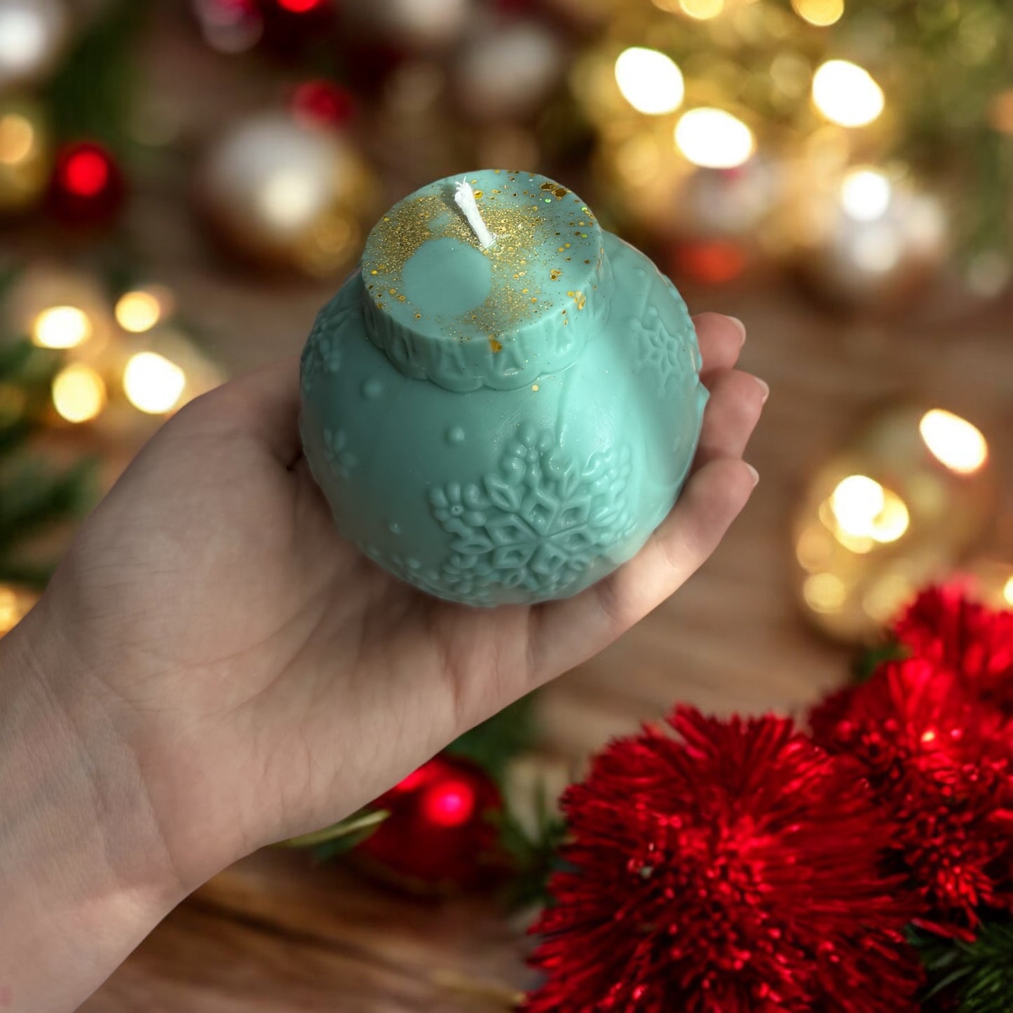 Christmas Ornament Candles