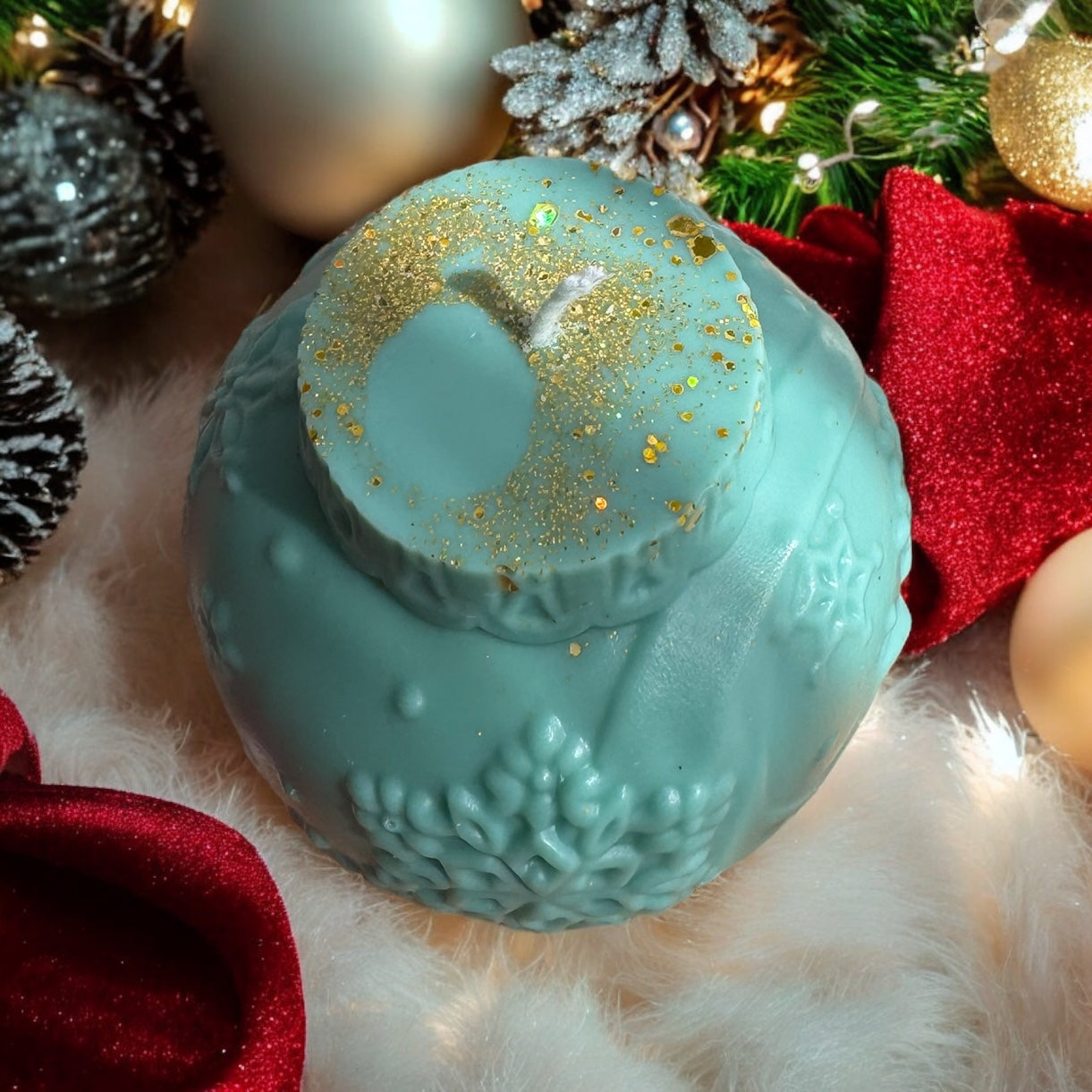 Christmas Ornament Candles