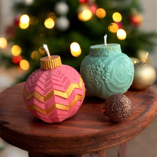 Christmas Ornament Candles